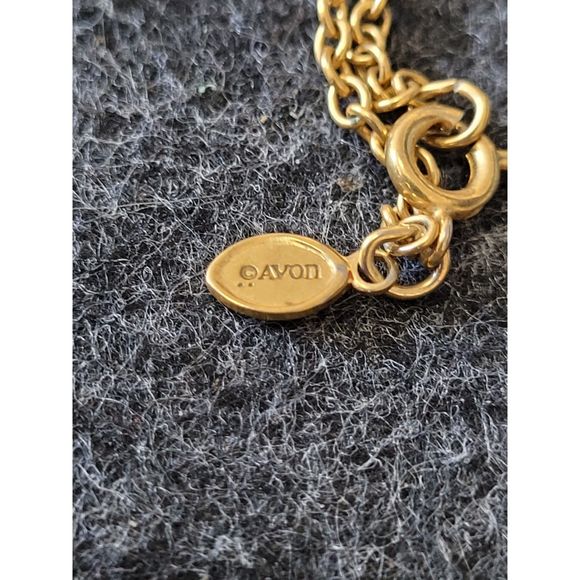 Vintage Avon Viennese Collection Blue Lapis with Faux Pearls Necklace - Picture 2 of 5